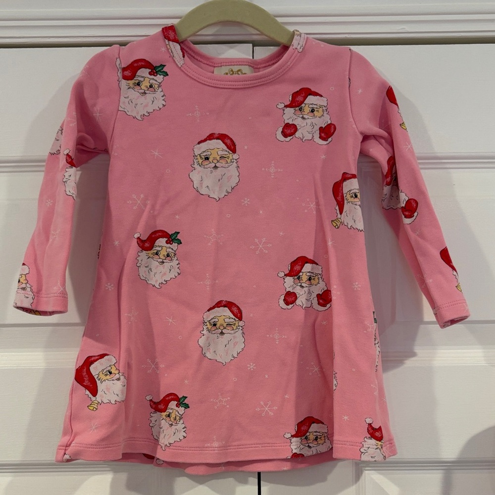 The Beaufort Bonnet TBBC Santa Claus Long Sleeve Play Dress Christmas